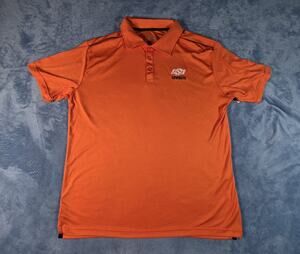 Colosseum Oklahoma State Cowboys OSU Polo Mens L Orange Performance NWT
